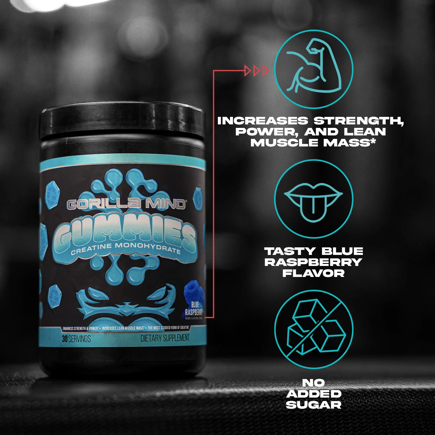 Gorilla Mind Creatine Gummies - Image 4